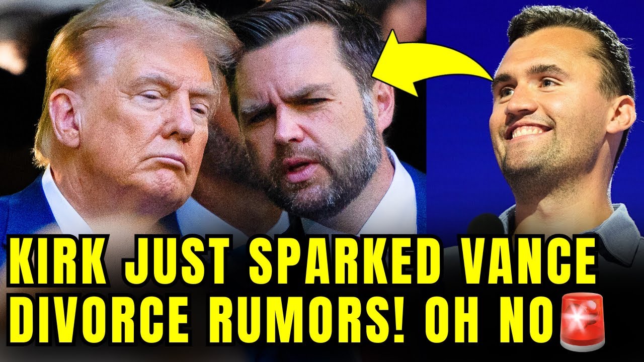 🚨JD Vance SCRAMBLES As Erika Kirk Just IGNITED Divorce RUMORS