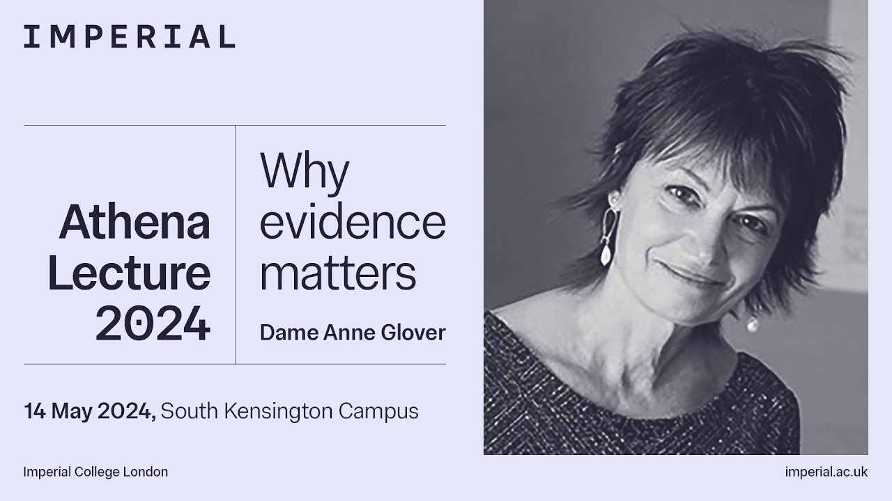 Athena Annual Lecture: Why evidence matters