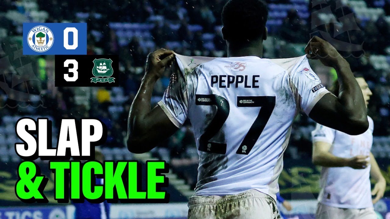 Bim Pepple AGAIN: Wigan Athletic 0-3 Plymouth Argyle