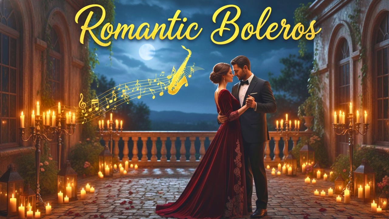 Beautiful Saxophone Boleros for Lovers ❤️ Romantic Latin Music for Night & Chill