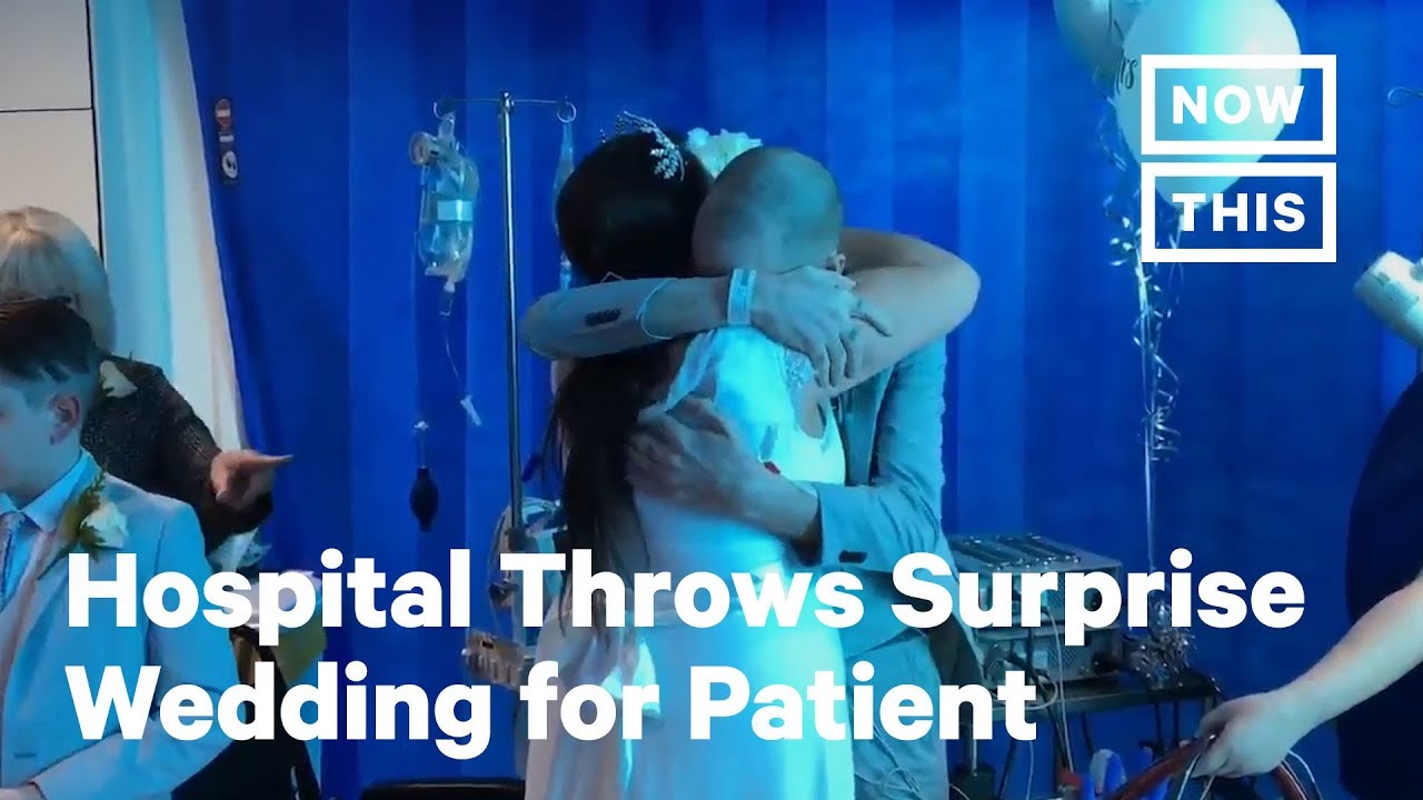 Hospital Organizes Wedding for Patient in Critical Care | NowThis