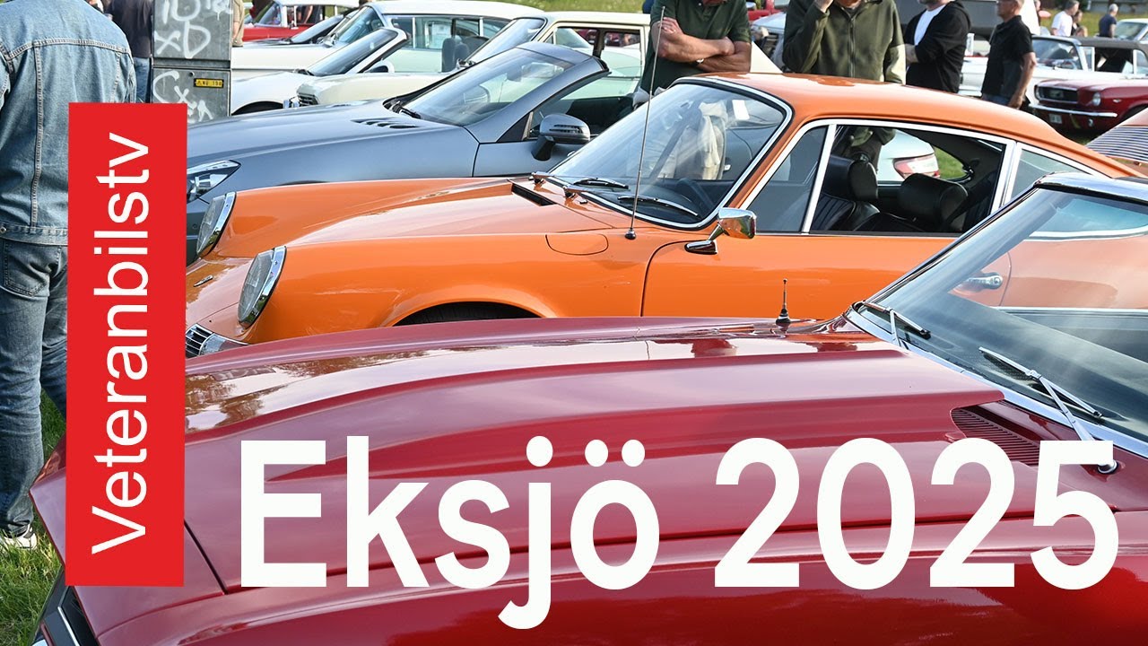 Entusiastfordonsträff , Sjöängen i Eksjö 2025