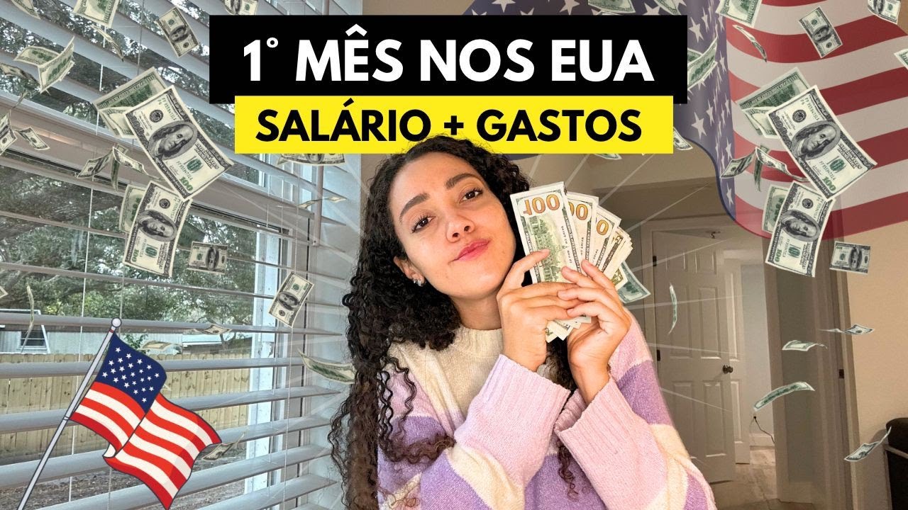 Trabalhando nos EUA: Meu Primeiro Pagamento + Custos da Vida Real
