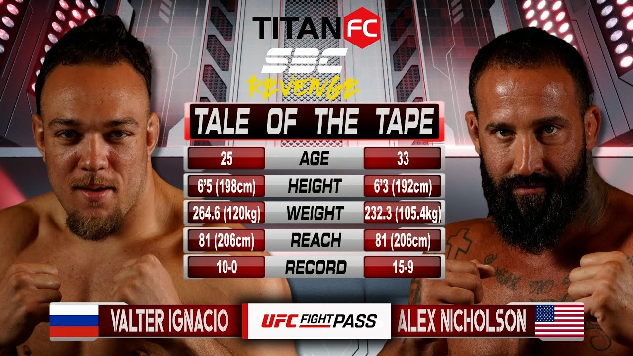 Titan FC 82: Valter Walker vs Alex Nicholson | June 2, 2023