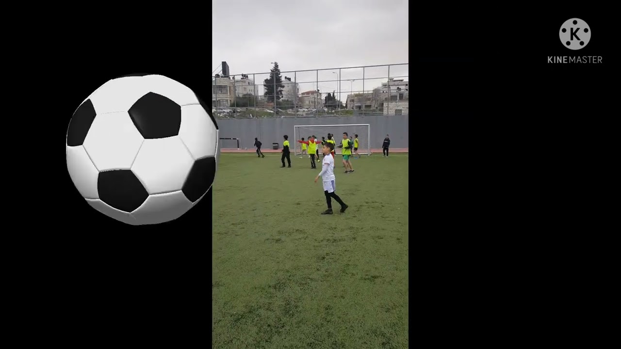نشاط كرة القدم في ملعب بيت حنينا و تكريم اللاعبين الفائزين بالمركز الأول