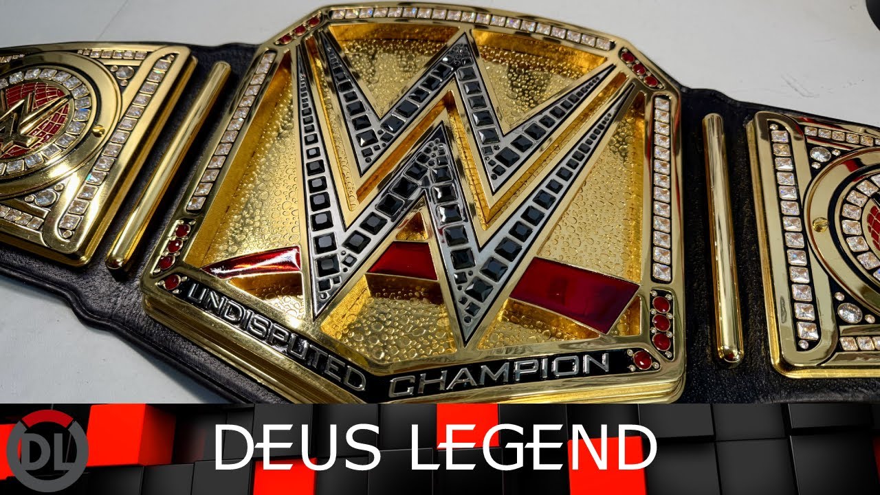 Undisputed WWE Championship Belt By Altair Belts/Ali Anas Review | 4K #wwe #wwechampionship