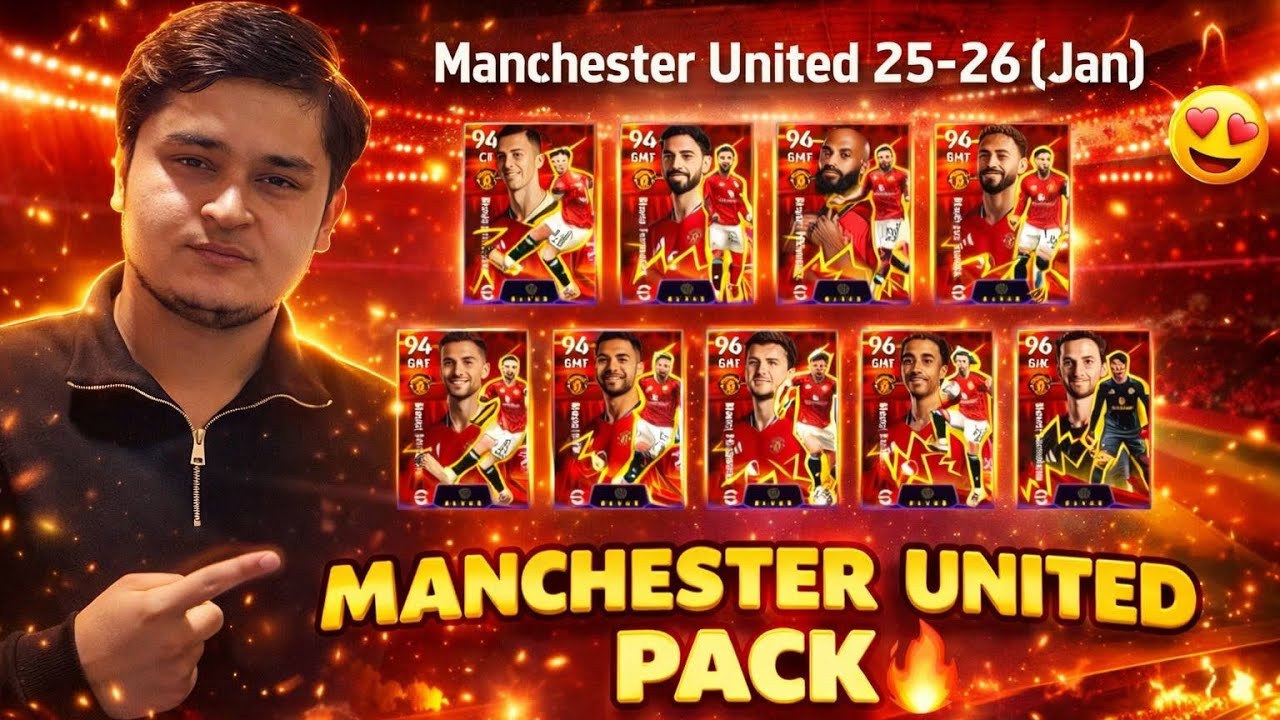 MANCHESTER UNITED PACK 🔥 / PACK OPEN / FULL MATCH ✨ / #efootball 