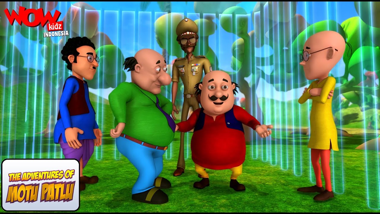 Motu Patlu dalam Bahasa | Invisible Cage | Wow Kidz Indonesia