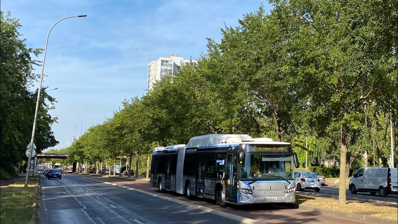 BUS RATP — LIGNE TVM — SCANIA CITYWIDE GNV — N•9228