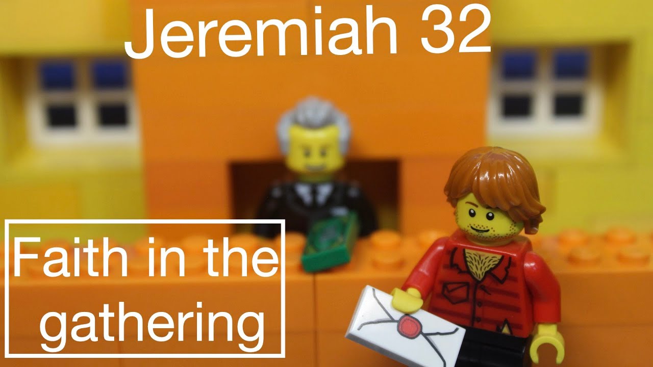 Jeremiah Buys Land in Faith (The Gathering of Israel) | Jeremiah 32 | Come Follow Me (LEGO Bible)