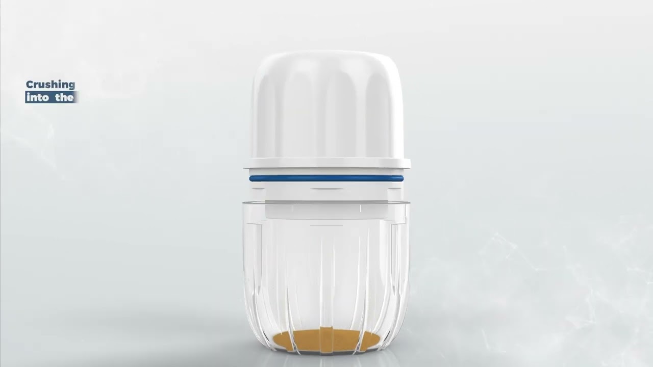 MAXGRIND Lite and MAXGRIND Twist Pill Crusher and Grinder Animation