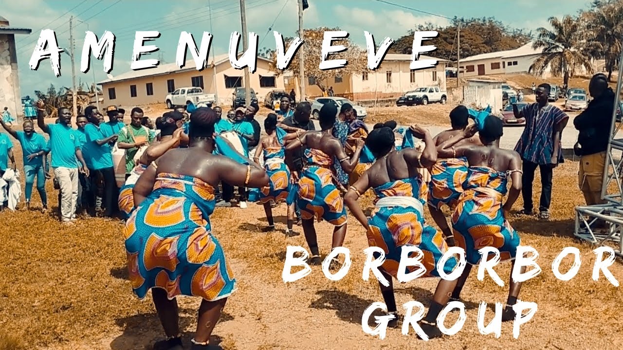 AMENUVEVE BORBORBOR GROUP FROM KPEVE BEAUTIFULLY DISPLAY THEIR DANCING SKILLS WITH LOVE 🪘🪘🪘