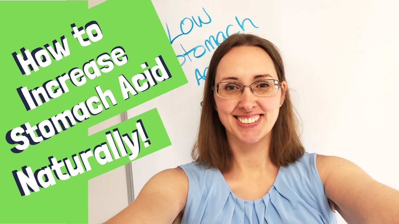 How to Increase Stomach Acid (Natural GERD Remedy)