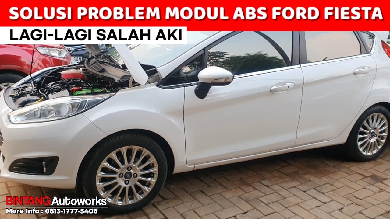 LAGI-LAGI SALAH AKI‼️Ganti Modul ABS Ford Fiesta Rusak U3000 Karena Salah Merk Aki