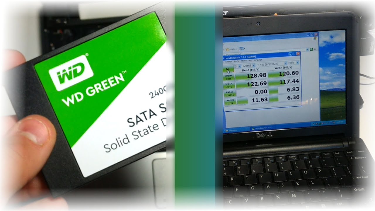 Dell Inspiron Mini 10v 1011 SSD Upgrade + Speed Testing!