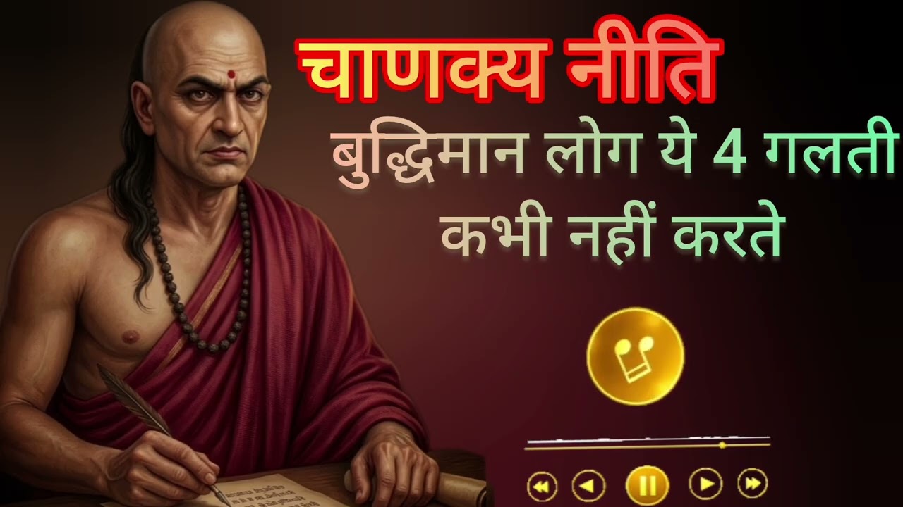 ⚠️ बुद्धिमान लोग कभी नहीं करते ये 4 गलतियां | Chanakya Niti 📖2026 | GyanCoach 🧠