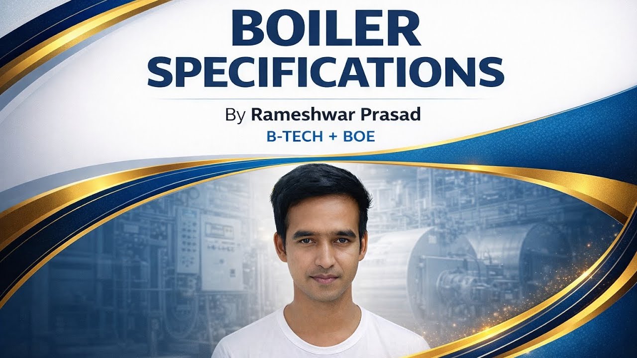 Boiler Specifications Full Details in Hindi | IBR Boiler Explained