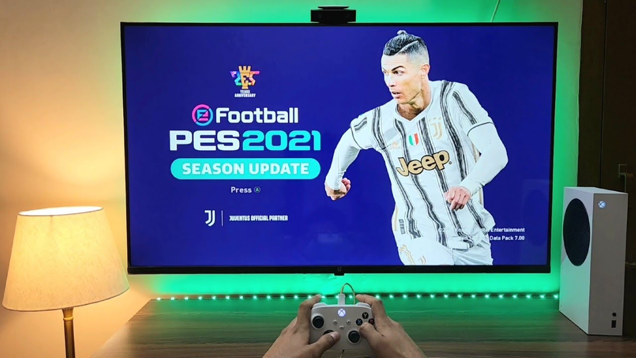 PES 2021 на Xbox Series S (4K HDR 60FPS Upscale)