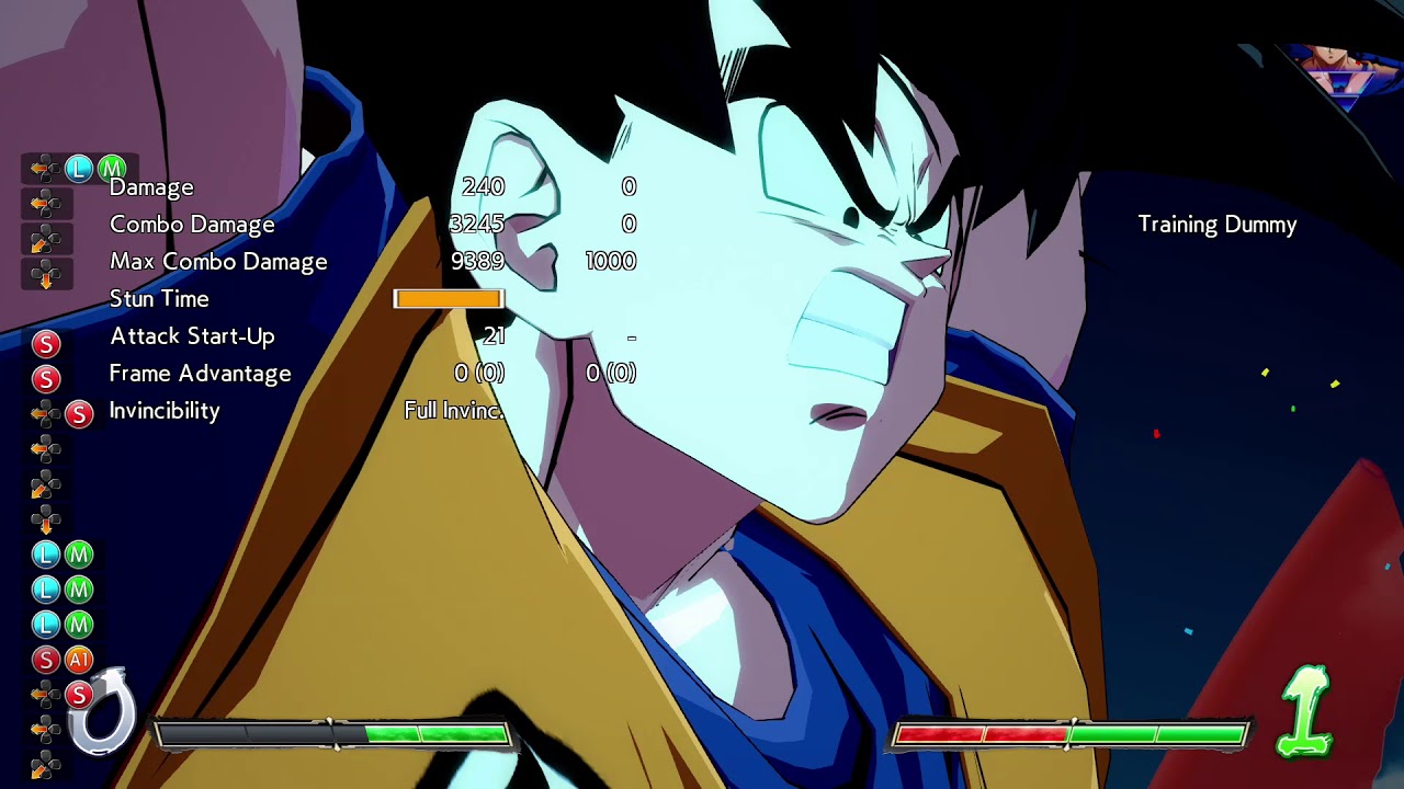 Base Goku combos with Majin Buu and SSJ Vegeta