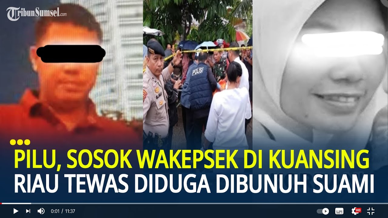 Pilu Sosok Juniwarti, Wakepsek di Kuansing Riau Tewas Diduga Dibunuh Suami, Dikenal Ramah