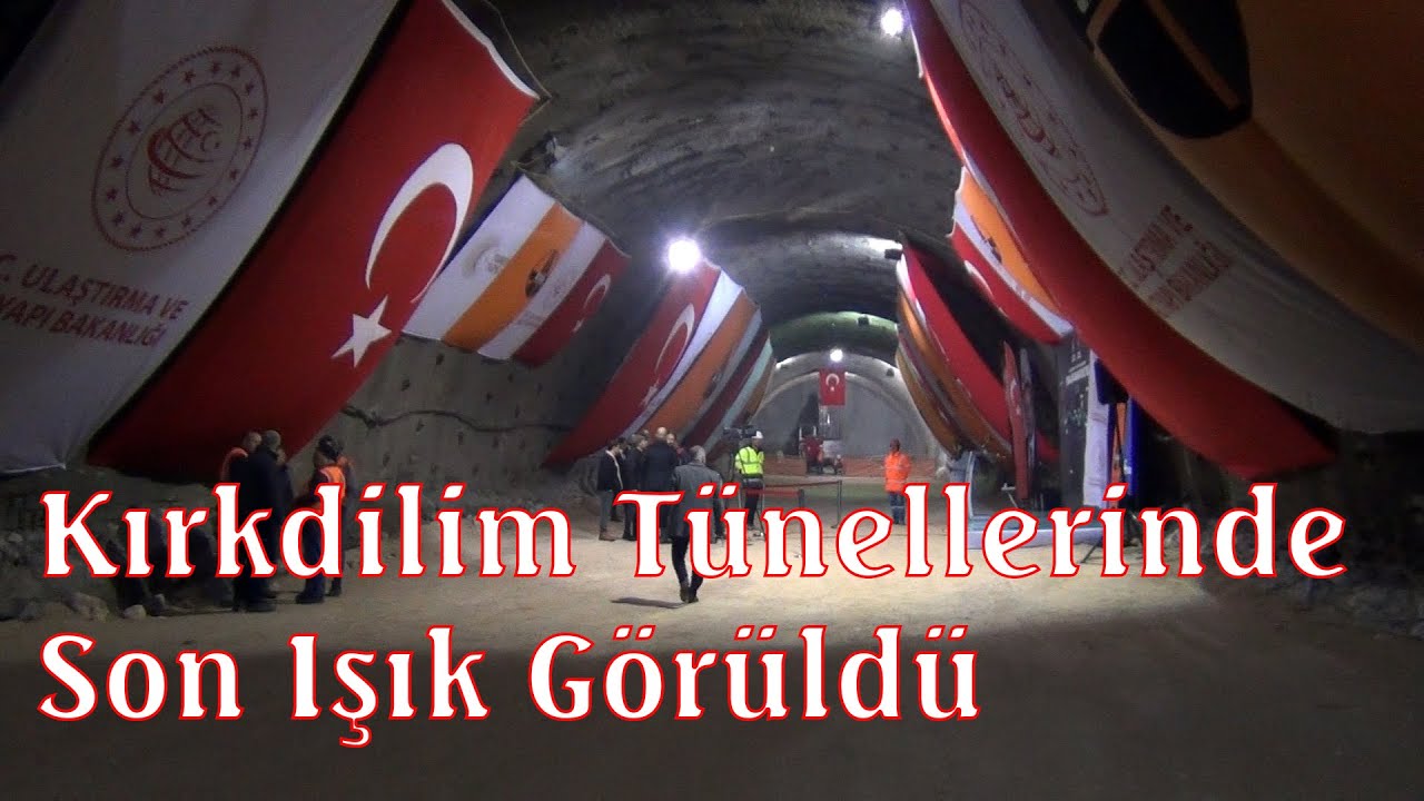 Kırkdilim Tünellerinde Son Işık Görüldü