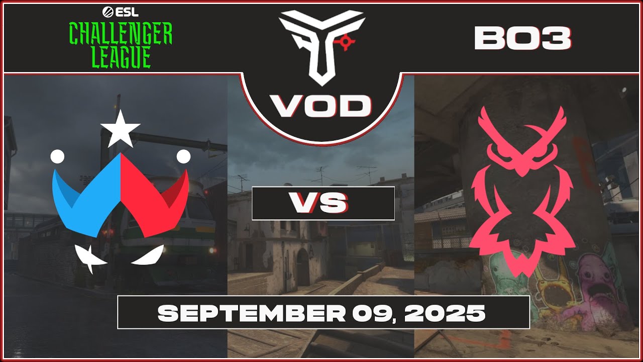 Wildcard vs Nocturnal | S50 - NA - ESL Challenger League | #BO3 | @TrottahCS [ #cs2 #vod ]