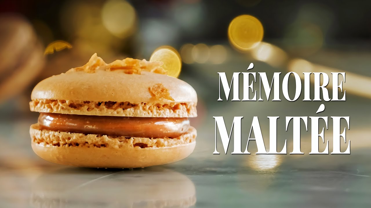 Luxury Macaron Flavours Ep.1 – Malted Chocolate Ganache