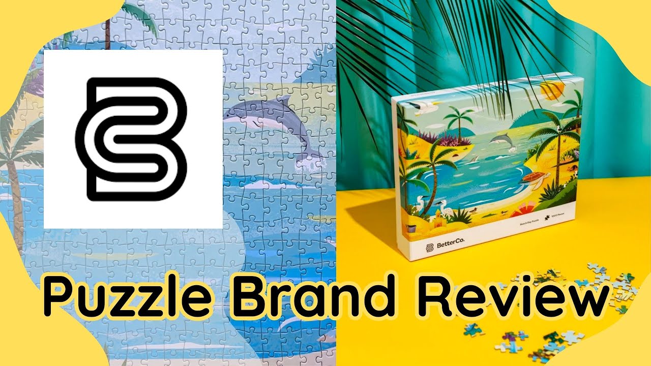 Puzzle for a rainy summer day! BetterCo jigsaw puzzle brand review