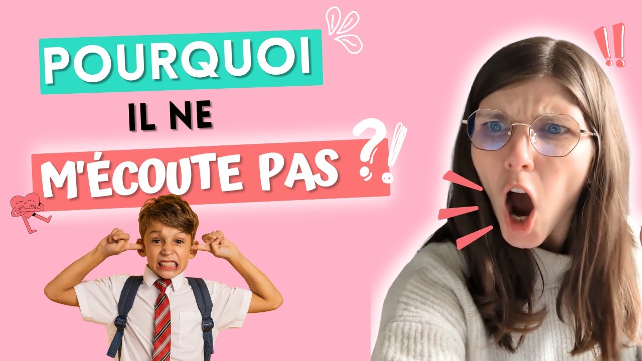 Mon enfant ne M'ÉCOUTE PAS ! 3 astuces pour se faire ENTENDRE ! 👍