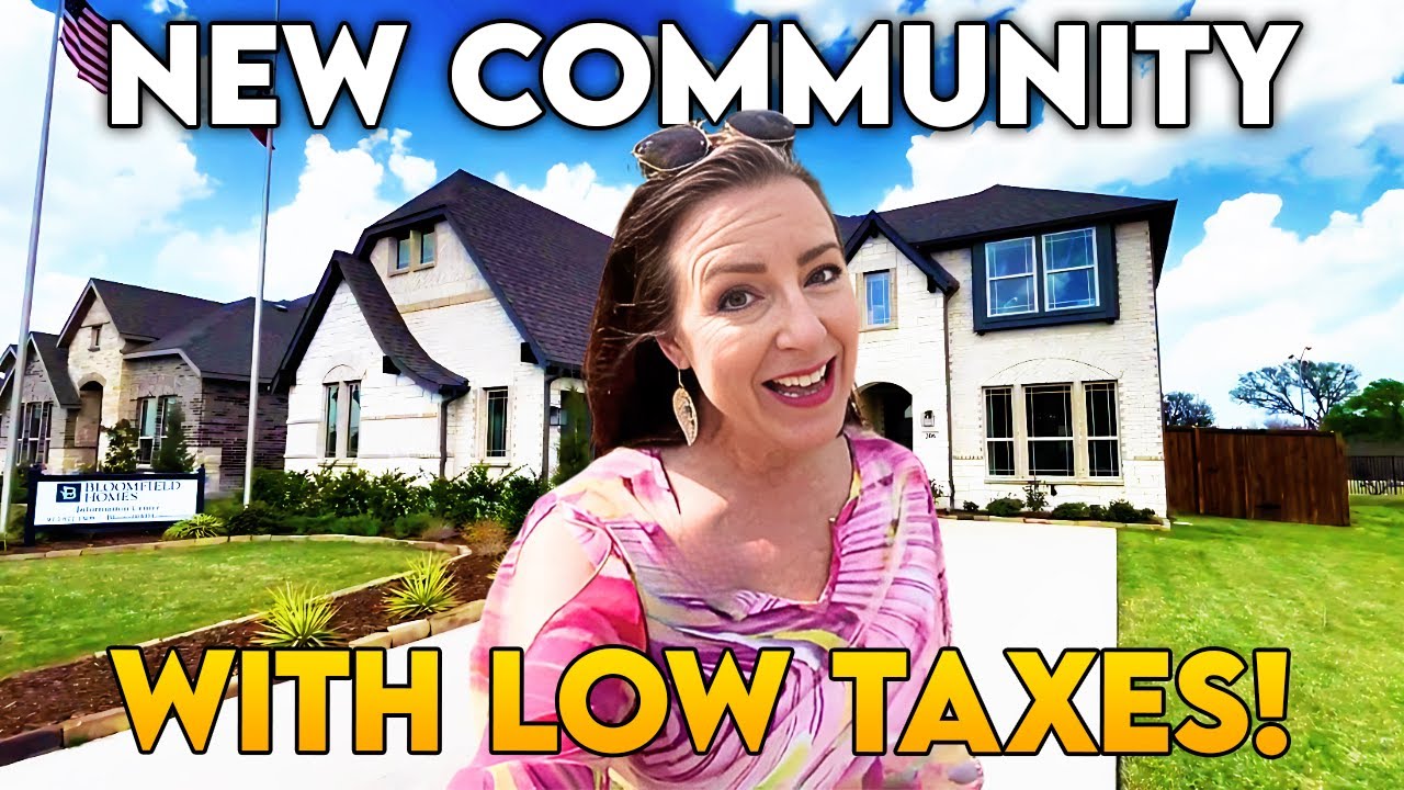 Discover Justin TX’s NEW Community | LOW Taxes & Stunning Model Homes | Fort Worth Texas Homes