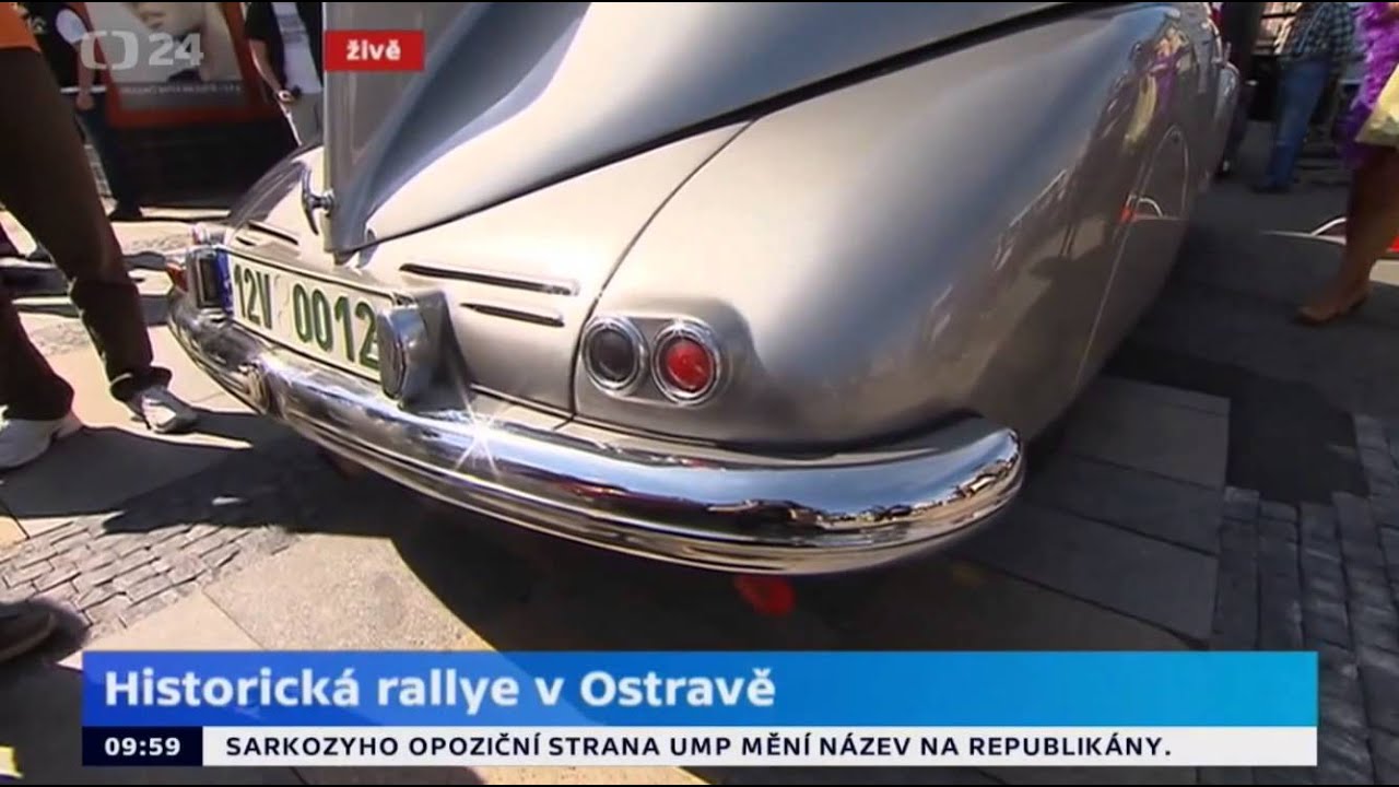 Živý přenos z Veteran Rallye Ostrava 2015