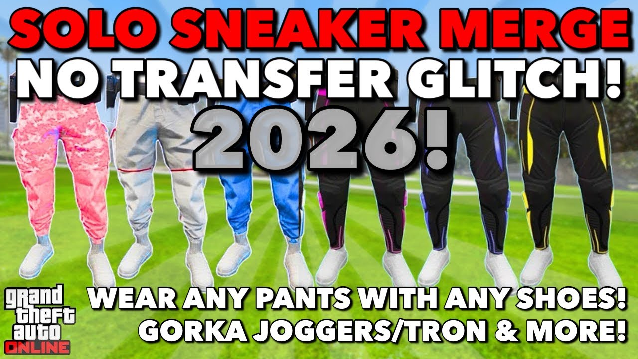 GTA ONLINE SHOE MERGE! GORKA JOGGERS 2026! *ITS BACK!* (SHOE MERGE GLITCH NO TRANSFER!)
