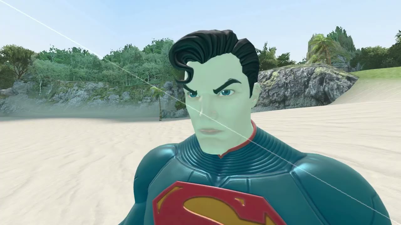 GOKU VS SUPERMAN SHORT PART 6: DIALOGUE