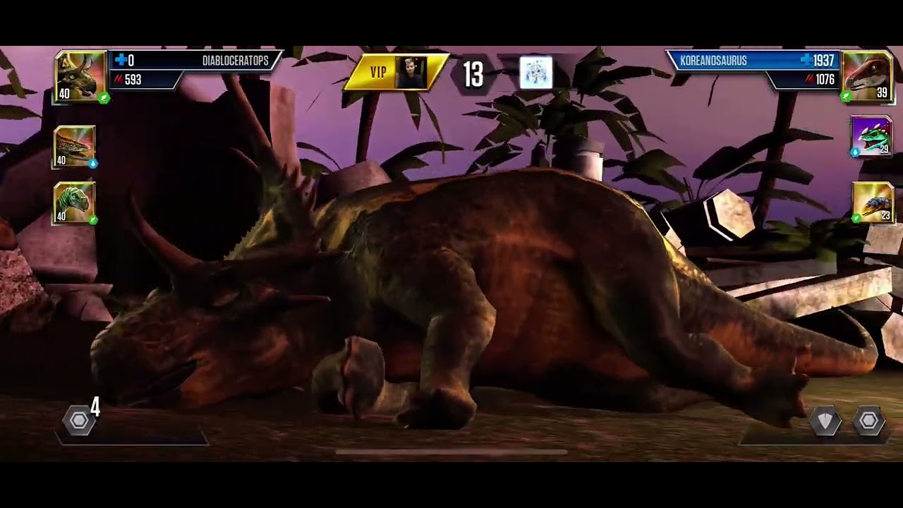 Jurassic World - The Game : level 40 Iguanodon