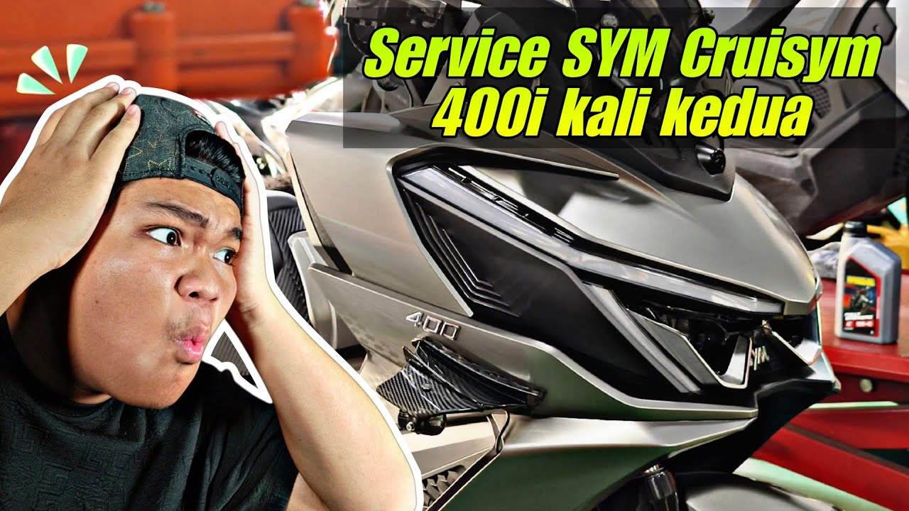 Kos Service SYM Cruisym 400i mahal tak?