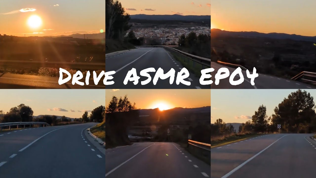 Drive ASMR  EP04 | Scenic Golden Road