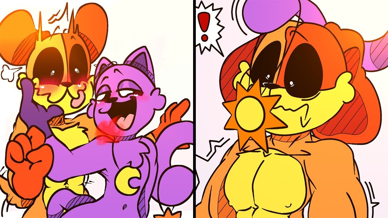 Dadnap x Dogday urprise Smooch Attack!  | Poppy Playtime Chapter 4 Comic Dub