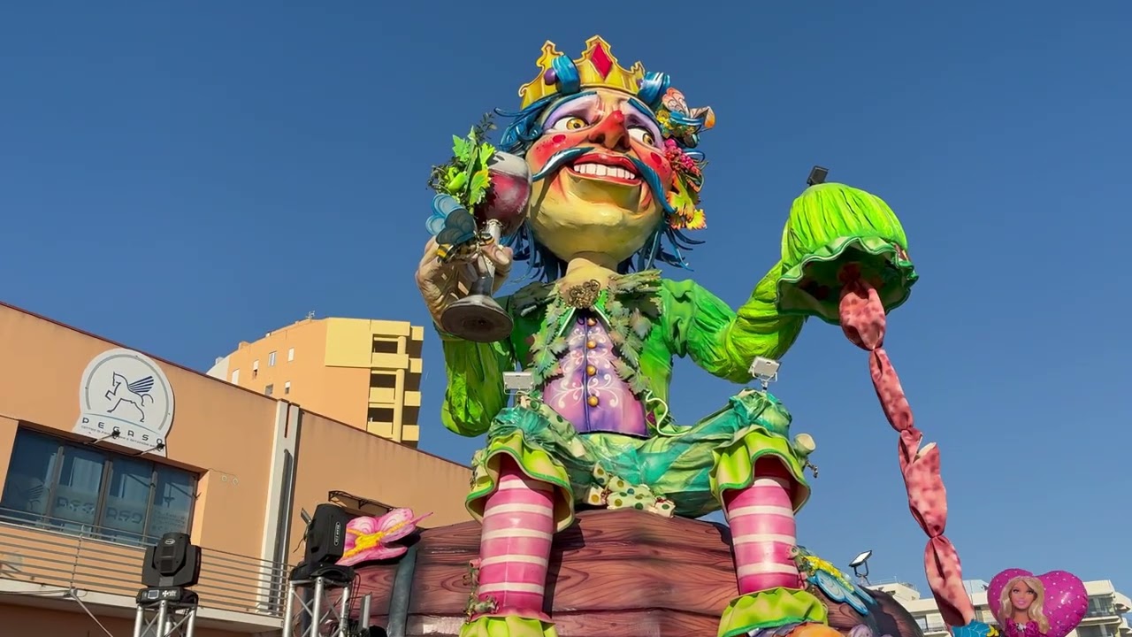 Peppe Nappa Carnevale di Sciacca 2026 Maschera Simbolo del Carnevale Siciliano #carnevale2026