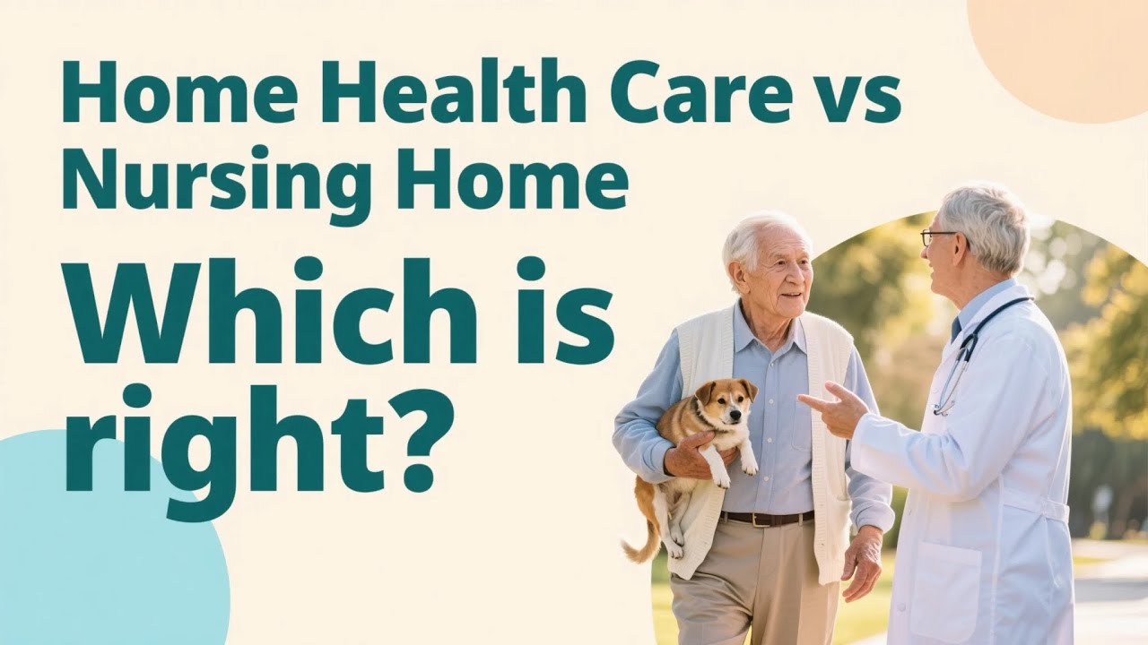 Home Health Care vs Nursing Home: The Smart Choice for Seniors - For Seniors 60+ in the USA
