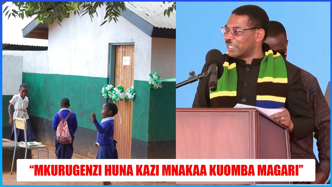 MWIGULU NCHEMBA AMVAA MKURUGEZI ''NIKIYAKOSA MATUNDU YA VYOO HUNA KAZI MNAKAA KUOMBA MAGARI TU''