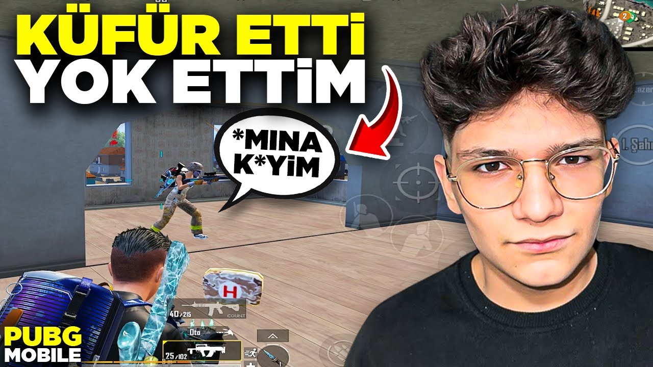 MAÇTA BANA KÜFÜR ETTİ TAKIMIN İÇİNDEN GEÇTİM! | PUBG MOBİLE