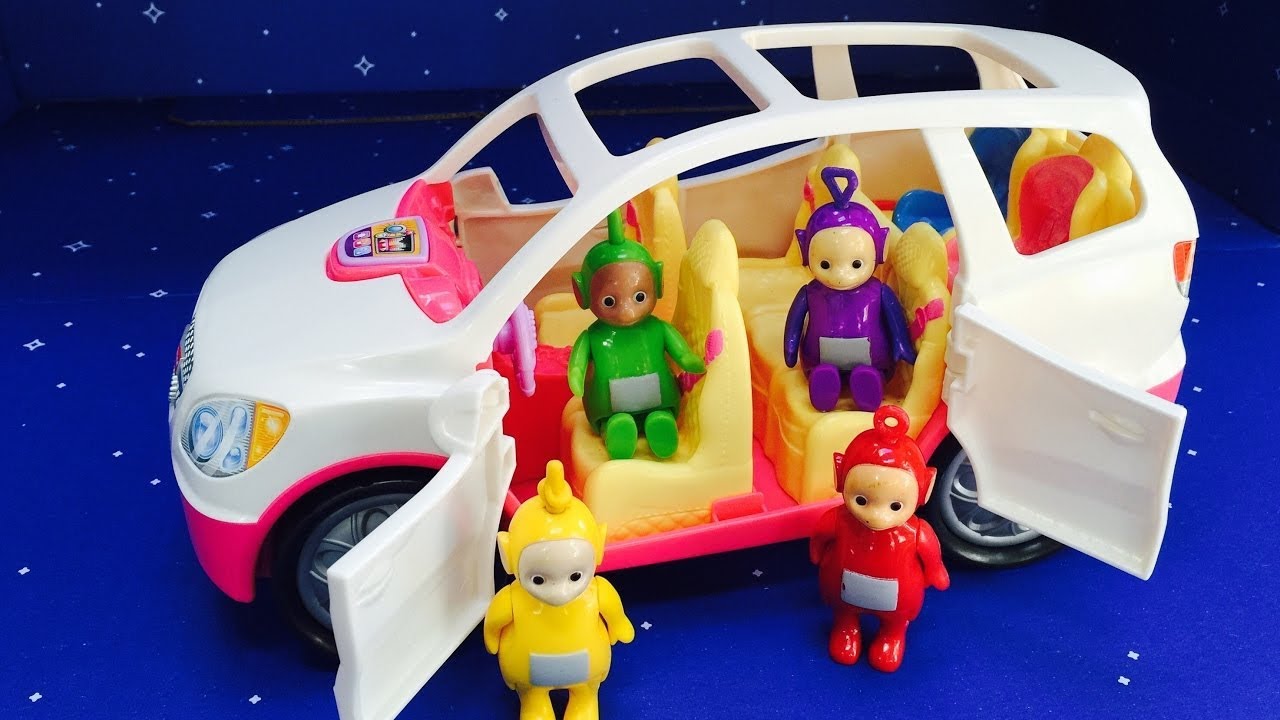 TELETUBBIES Toys Fisher Price Van Ride Compilation!