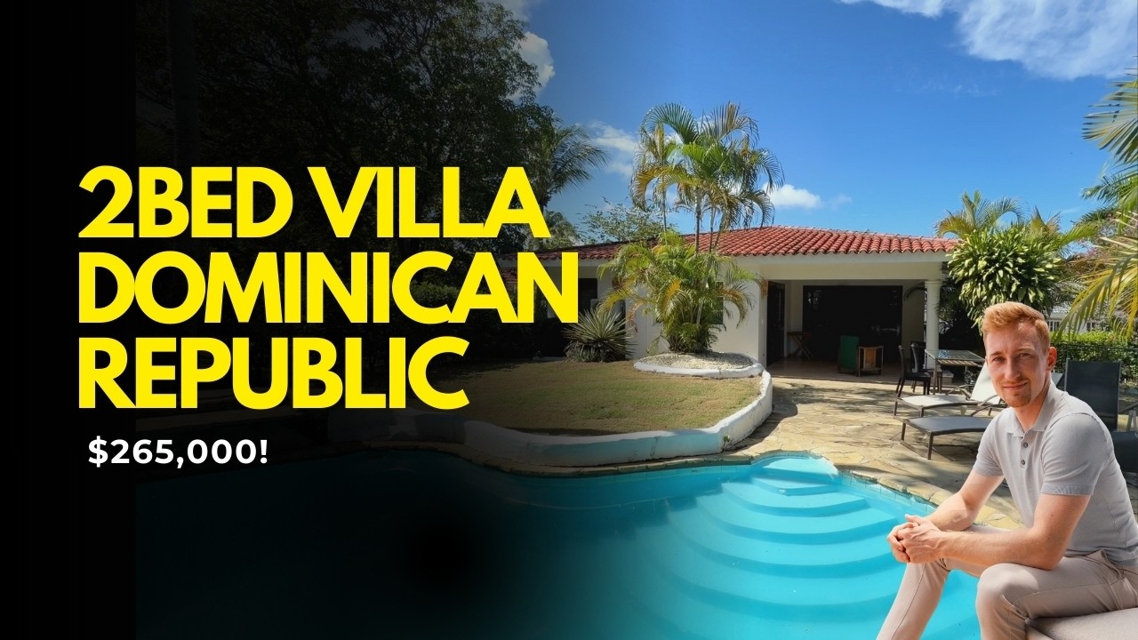 Casa Linda Villa For Sale | 2 Bed, Private Pool, $265K | Sosua Dominican Republic (Full Tour)