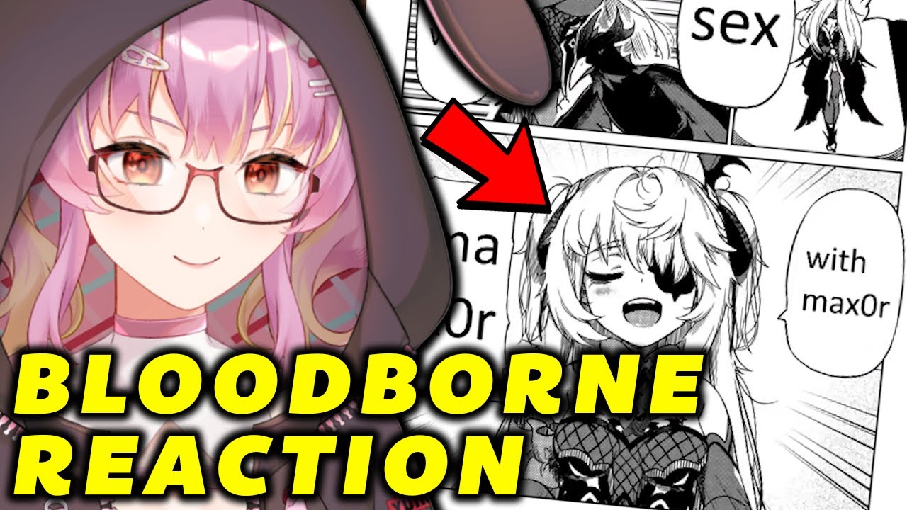Юи реагирует на неверное изложение Max0r обзора Bloodborne от Max0r