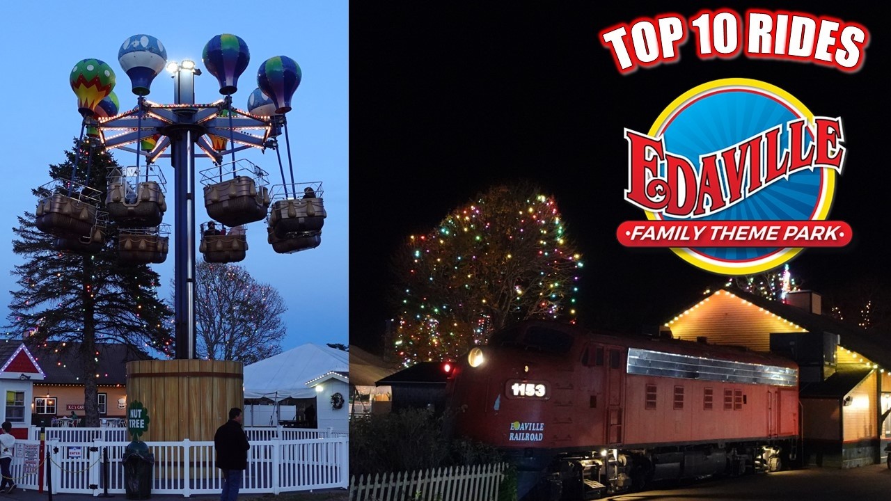 Top 10 Rides at Edaville Family Theme Park