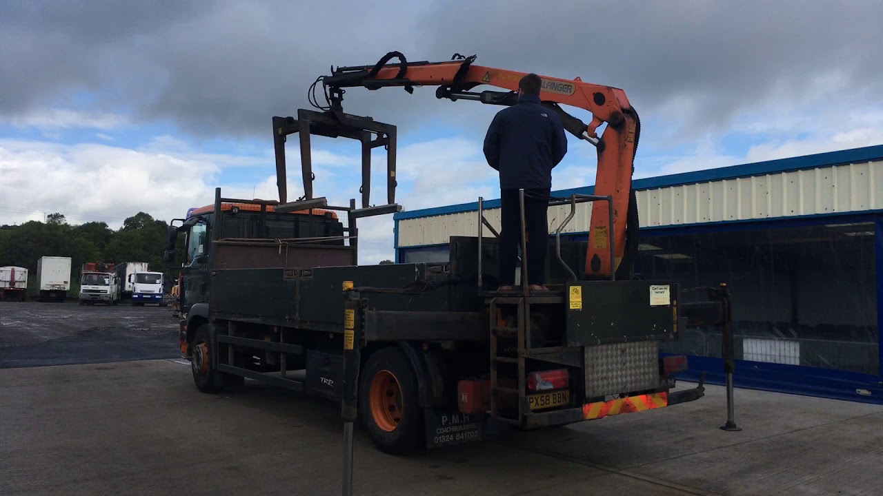 MAN TGM18.280 C/W PALFINGER CRANE