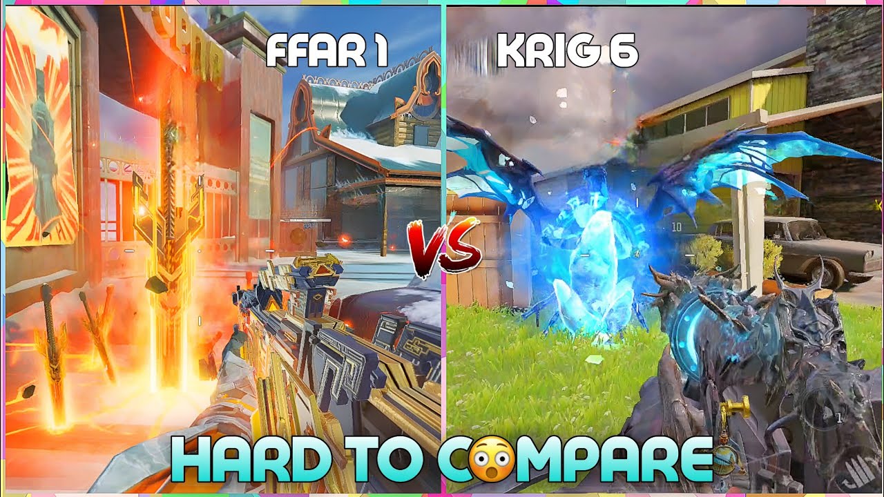 Mythic FFAR 1 Vs Mythic Krig 6 a Tuff Comparison | Season 5 CODM 🔥