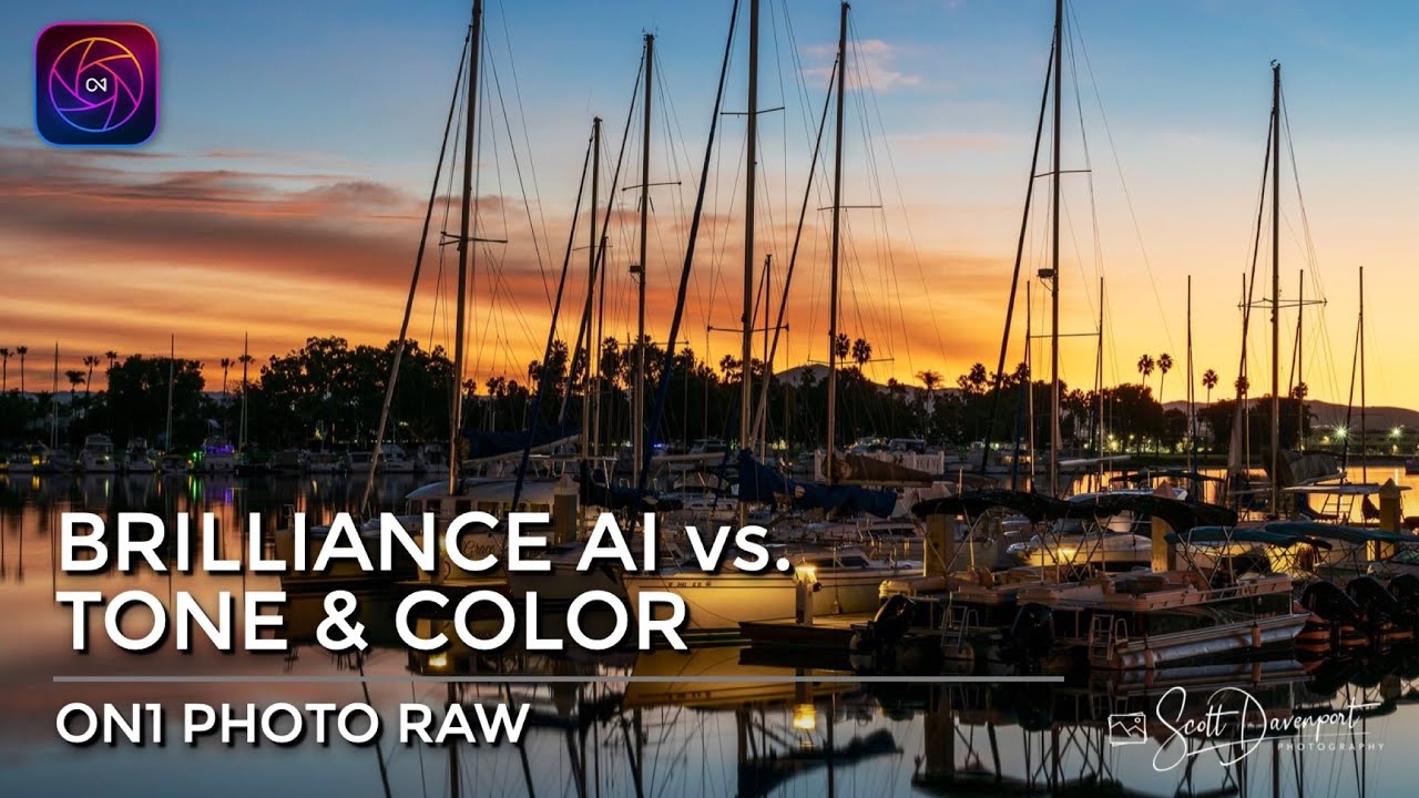 Brilliance AI vs. Tone & Color - ON1 Photo RAW 2024