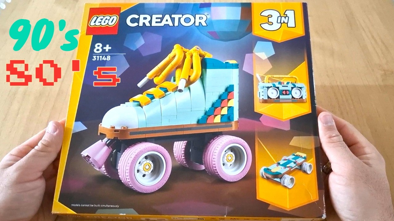 LEGO Retro Paten Modeli / Retro Skate 3in1 / 31148