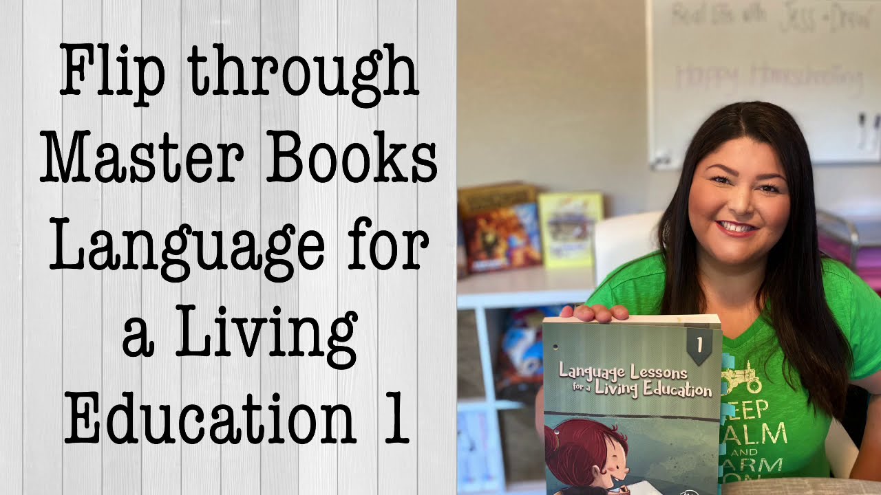 Master Books Flip Through Language 1 |  Bonus Flip Through The Required Supplemental Books